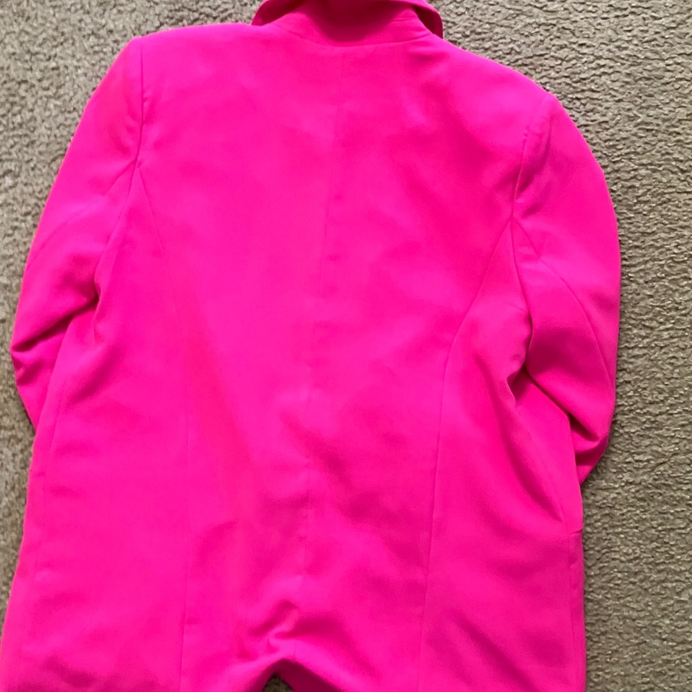 Steve Madden Neon Pink Women's Blazer - Picture 9 of 10
